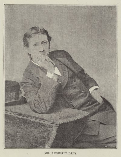 Mr Augustin Daly da English Photographer