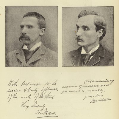 Ben Tillett e Tom Mann da English Photographer