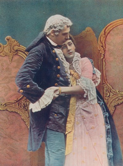 Mr. Charles Wyndham e Miss Marry Moore da English Photographer