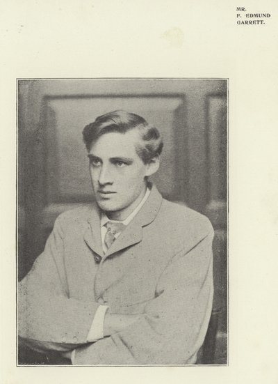 Mr F Edmund Garrett da English Photographer