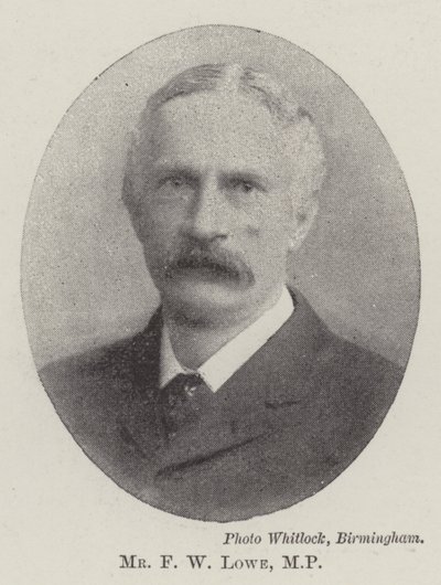 Mr F W Lowe, MP da English Photographer