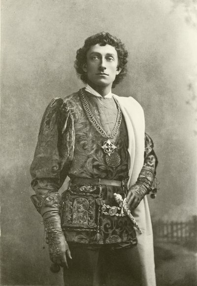 Mr Forbes Roberston come Romeo (incisione) da English Photographer