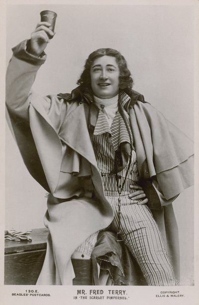 Mr Fred Terry, in The Scarlett Pimpernell da English Photographer