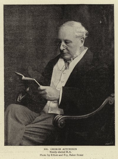 Mr George Aitchison da English Photographer
