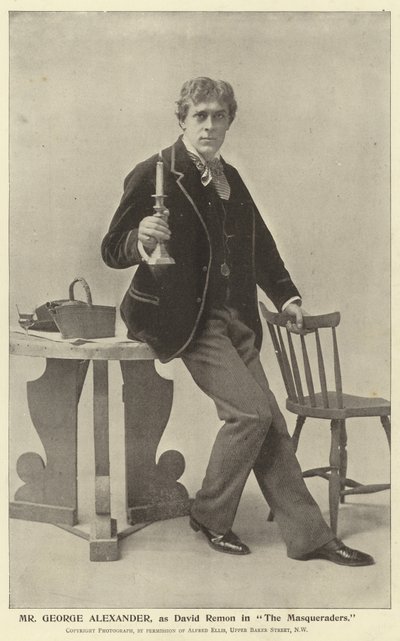 Mr George Alexander, come David Remon in The Masqueraders da English Photographer