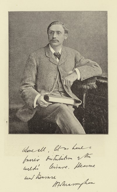 H W Massingham, Editore di The Star da English Photographer
