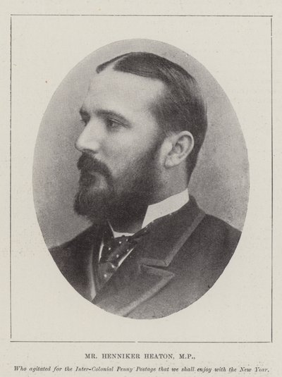 Il signor Henniker Heaton, deputato da English Photographer