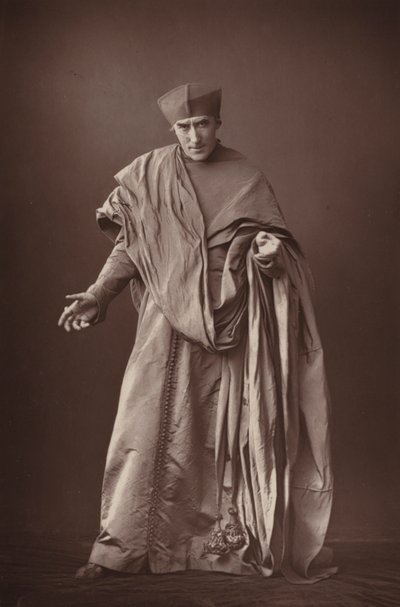 Mr Henry Irving da English Photographer