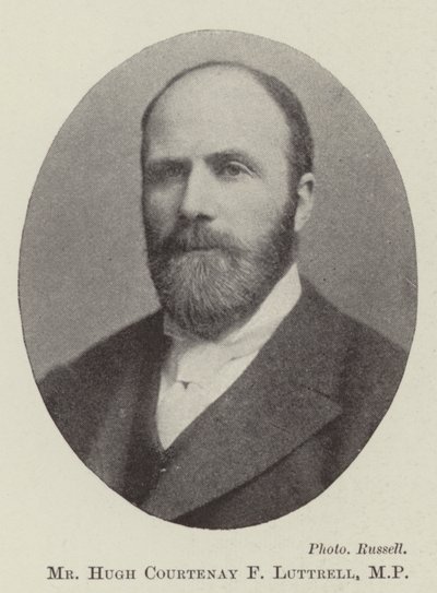Mr Hugh Courtenay F Luttrell, MP da English Photographer