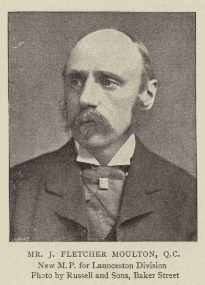 Il signor J Fletcher Moulton, QC da English Photographer