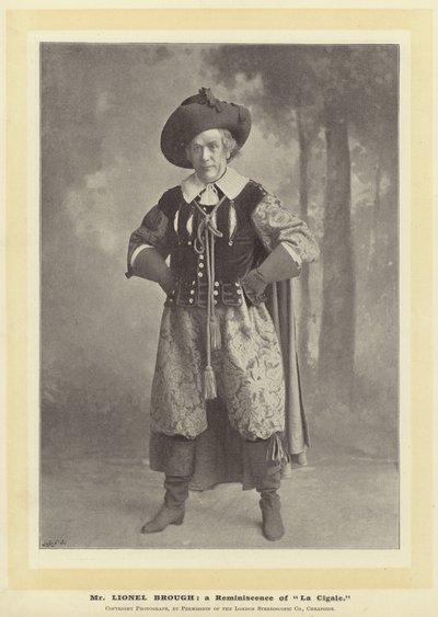 Mr Lionel Brough; un ricordo di La Cigale da English Photographer