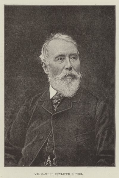 Mr Samuel Cunliffe Lister da English Photographer