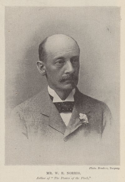 Mr W E Norris, Autore di The Flower of the Flock da English Photographer