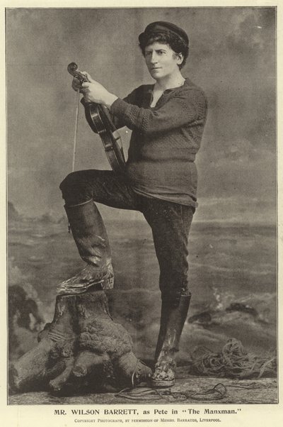 Mr Wilson Barrett, come Pete in The Manxman da English Photographer
