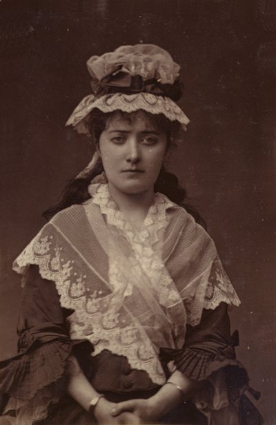 Mrs. Clara Rousby da English Photographer