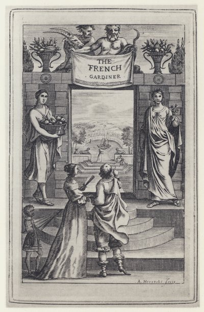 N de Bonnefons, Il giardiniere francese, Tr J Evelyn, J Crooke 1658 da English Photographer