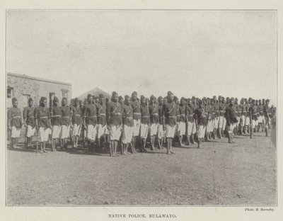 Polizia Nativa, Bulawayo da English Photographer