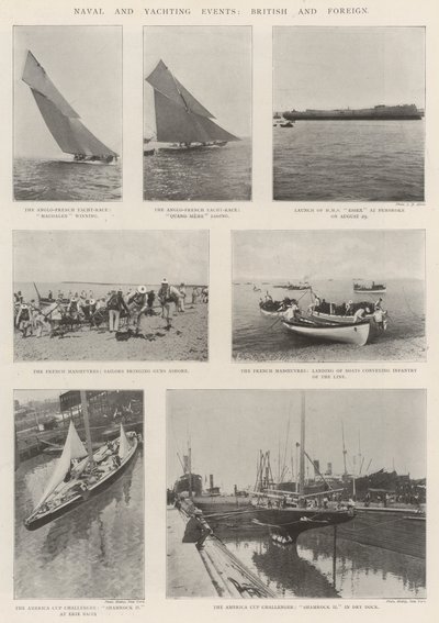 Eventi navali e di yachting, britannici e stranieri da English Photographer