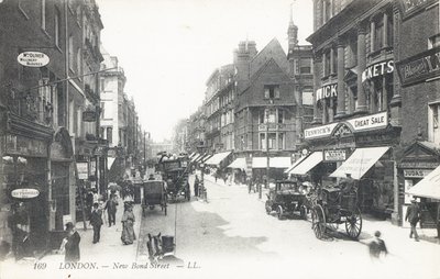 New Bond Street nel West End da English Photographer