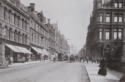 Newcastle, Grainger Street, West da English Photographer