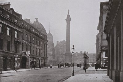 Newcastle, Grey Street da English Photographer