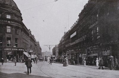 Newcastle, Market Street da English Photographer