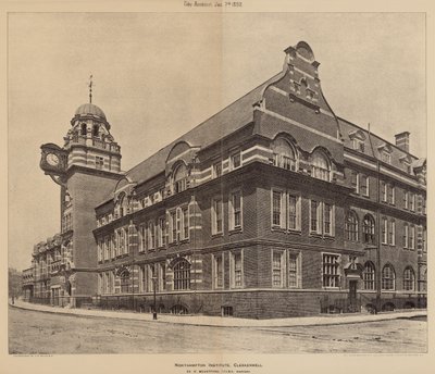 Northampton Institute, Clerkenwell, Londra da English Photographer