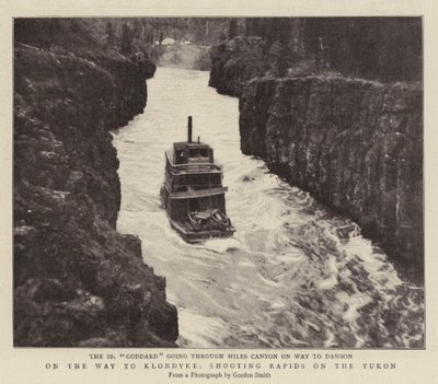Sulla strada per Klondyke, sparando rapide sullo Yukon da English Photographer