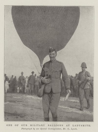 Uno dei nostri palloni militari a Ladysmith da English Photographer