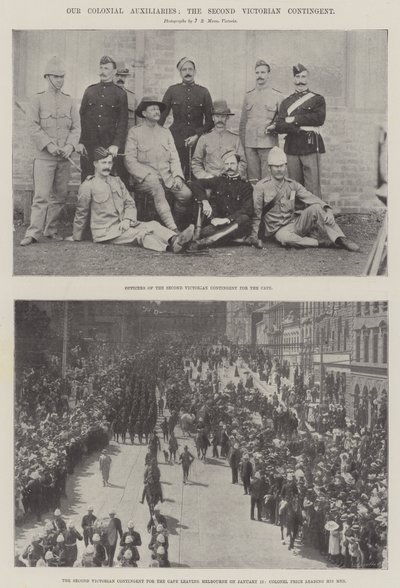 I nostri ausiliari coloniali, il secondo contingente vittoriano da English Photographer