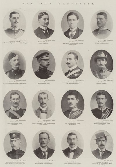 I nostri Ritratti di Guerra da English Photographer