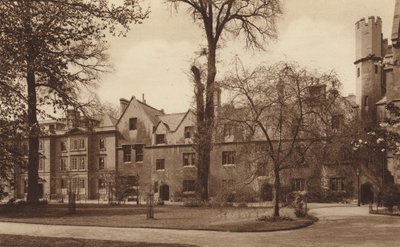 Oxford: Balliol College, il lato ovest del Giardino Quadrangolo da English Photographer