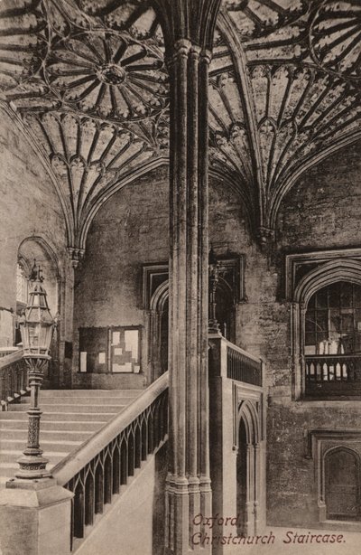 Oxford, Scala di Christchurch da English Photographer