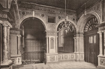 Oxford Examination Schools, Scala di Marmo da English Photographer
