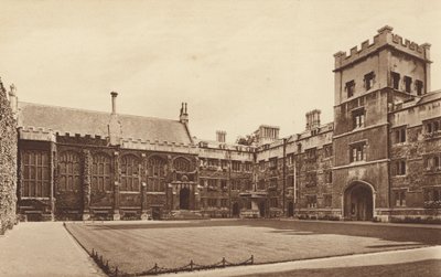 Oxford: Exeter College, il quadrilatero e la sala da English Photographer