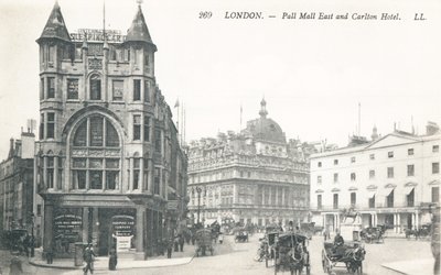 Pall Mall East e Carlton Hotel da English Photographer