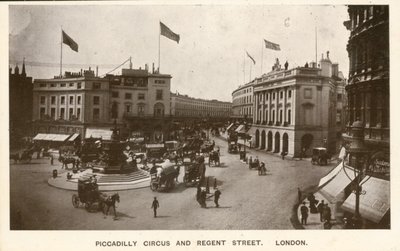 Piccadilly Circus e Regent Street, Londra da English Photographer