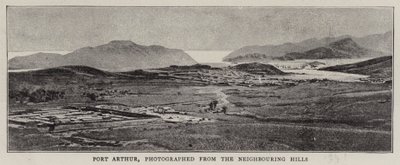 Port Arthur, fotografato dalle colline vicine da English Photographer