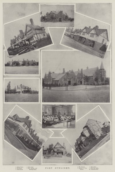 Port Sunlight da English Photographer