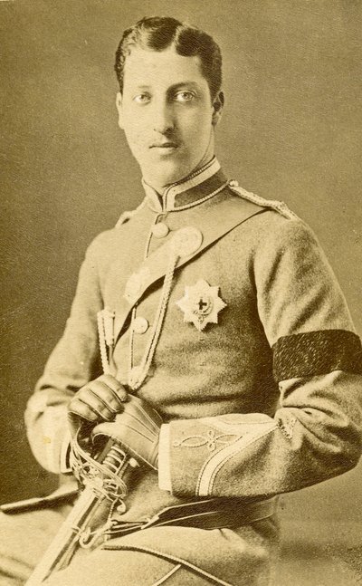 Ritratto del Principe Alberto Vittorio del Galles da English Photographer