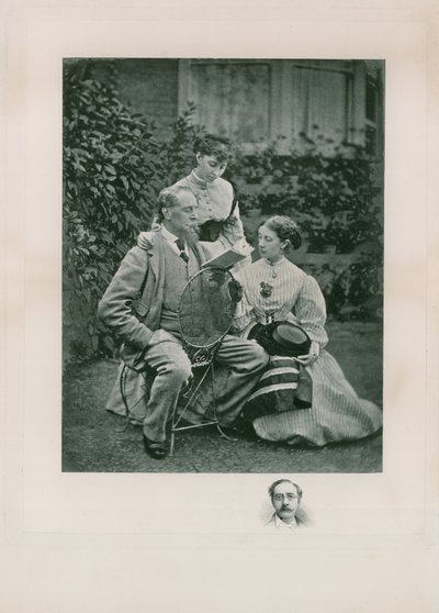 Ritratto di Charles Dickens da English Photographer