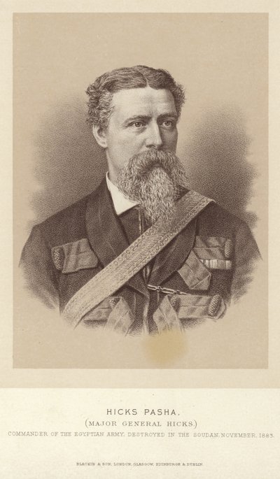 Ritratto del Colonnello William Hicks da English Photographer