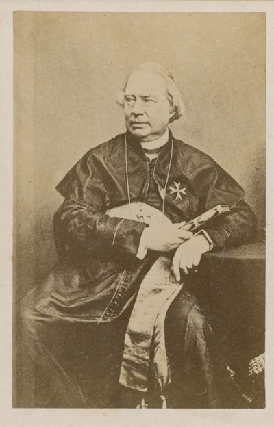Ritratto di Nicholas Wiseman da English Photographer