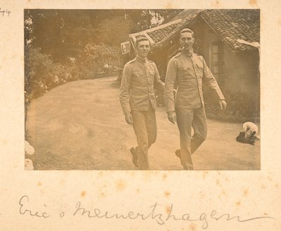 Ritratto di Richard Meinertzhagen di Bailey, in fotografie indiane di F.M. Bailey 1900-03 da English Photographer
