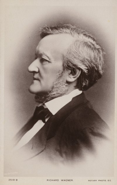 Ritratto di Richard Wagner da English Photographer