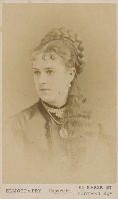 Ritratto della prostituta Mabel Gray da English Photographer