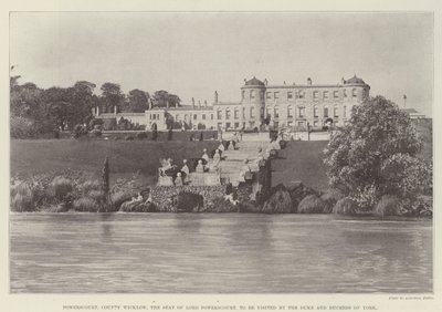 Powerscourt, Contea di Wicklow, la Residenza di Lord Powerscourt, da Visitare dal Duca e dalla Duchessa di York da English Photographer
