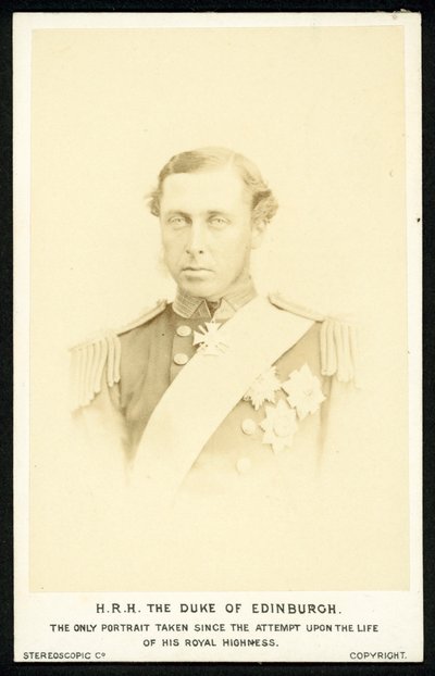 Principe Alfredo, Duca di Edimburgo da English Photographer