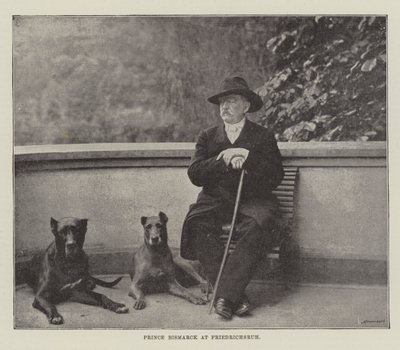 Principe Bismarck a Friedrichsruh da English Photographer