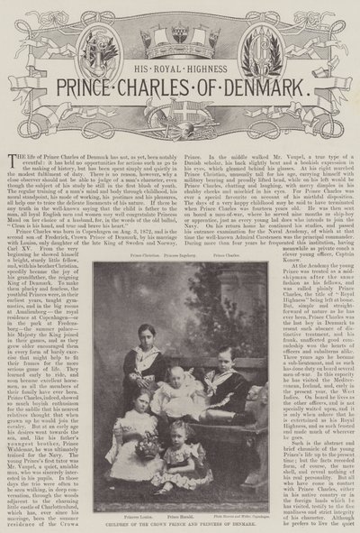 Principe Carlo di Danimarca da English Photographer